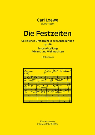 [402513] Die Festzeiten op. 66: Erste Abteilung Advent und Weihnachten