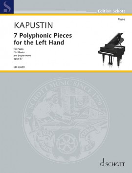 [402765] 7 Polyphonic Pieces for the Left Hand op. 87