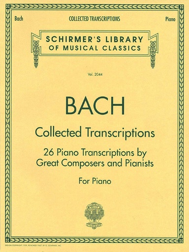 [402768] Collected Transcriptions