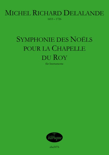 [402776] Symphonie des Noels pour la Chapelle du Roy