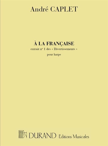[403142] Divertissement Nr. 1 (francaise)