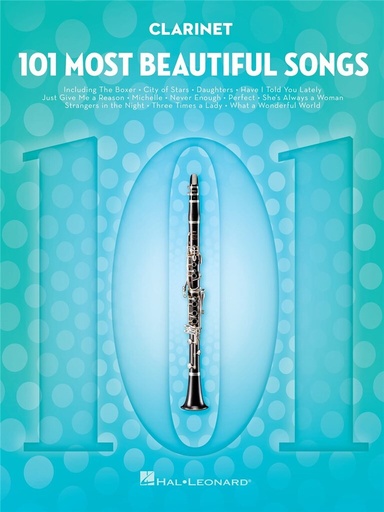 [403384] 101 Most Beautiful Songs - Klarinette