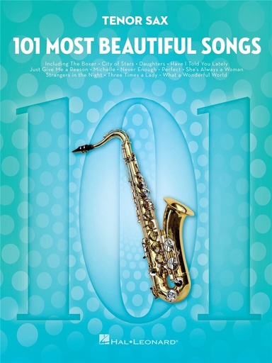 [403386] 101 Most Beautiful Songs - Tenorsaxophon