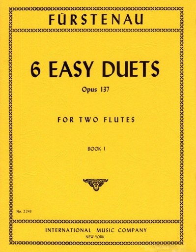 [20816] 6 easy Duets op. 137 Band 1