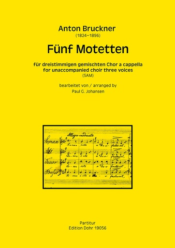 [403652] Fünf Motetten