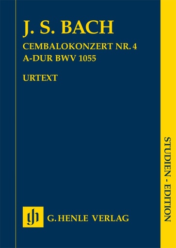 [403893] Cembalokonzert Nr. 4 A-Dur BWV 1055