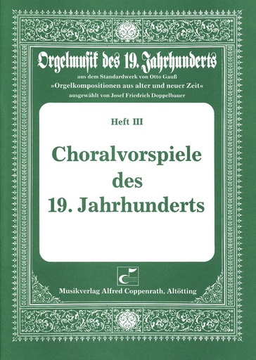 [403914] Choralvorspiele des 19. Jahrhunderts