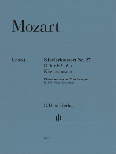 [403921] Klavierkonzert Nr. 27 B-Dur KV 595
