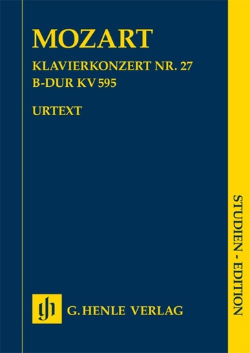 [403923] Klavierkonzert Nr. 27 B-Dur KV 595