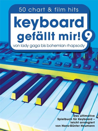 [404126] Keyboard gefällt mir 9 - von Lady Gaga bis Bohemian Rhapsody