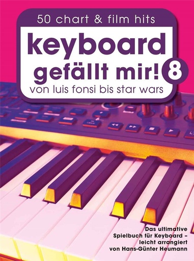 [404127] Keyboard gefällt mir 8 - von Luis Fonsi bis Star Wars