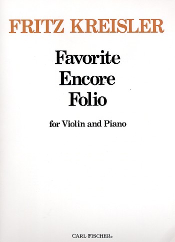 [404204] Favorite Encore Folio