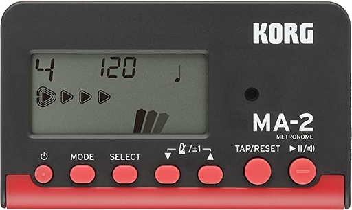 [404216] KORG Metronom MA-2 Schwarz/Rot