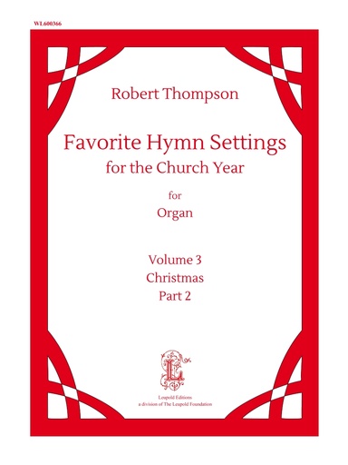[404372] Favorite Hymn Settings for the church year Vol. 3: Christmas Part 2