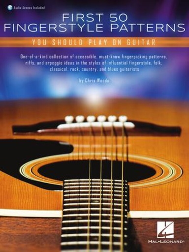 [404618] First 50 Fingerstyle Patterns you should play