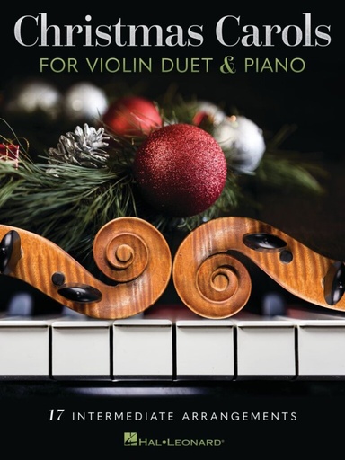 [404832] Christmas Carols for Violin Duet and Piano
