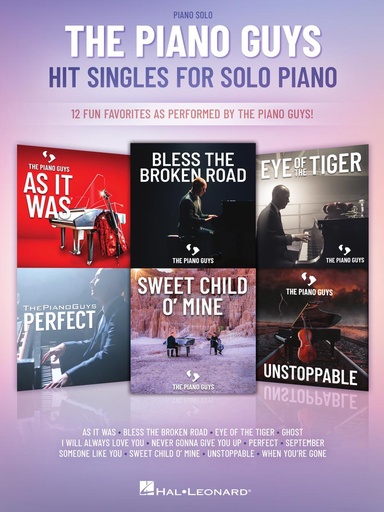 [404904] The Piano Guys Hit Singles for Piano Solo