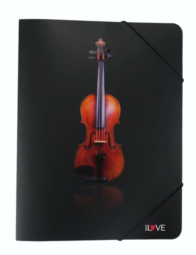 [404922] Elastic Folder Violin