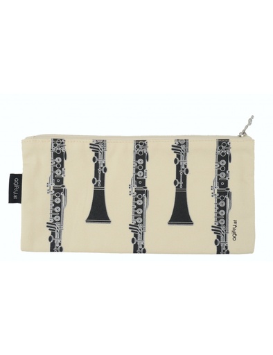 [404932] Pencil Case Clarinet Black/Silver