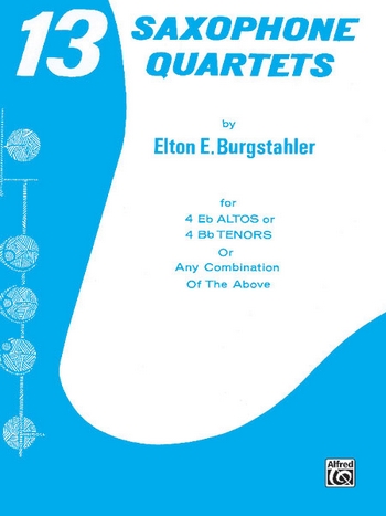 [405058] 13 Saxophone Quartets
