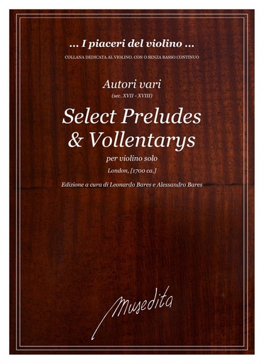 [405138] Select Preludes & Vollentarys