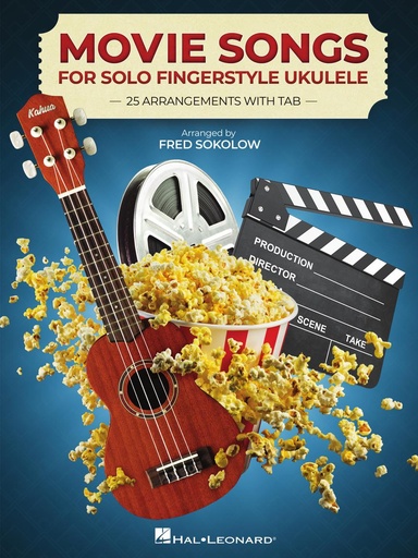 [405208] Movie Songs for Solo Fingerstyle Ukulele