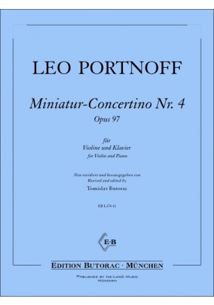 [405553] Miniatur-Concertino Nr. 4 G-Dur op. 97