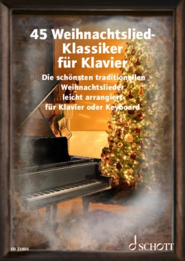 [405694] 45 Weihnachtslied-Klassiker für Klavier