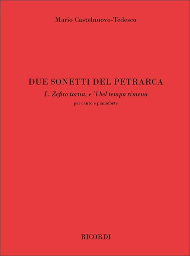 [405755] Due Sonetti Del Petrarca No. 1
