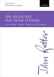 [405912] Ein jegliches hat seine Stunde (To every thing there is a season)
