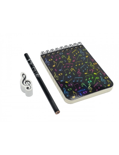 [500489] Writing-Kit Mini "Notes Colourful"