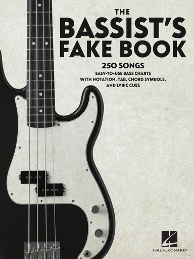 [500877] The Bassist's Fake Book