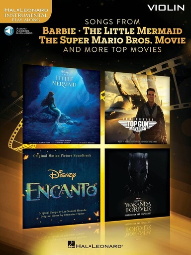 [504166] Songs from Barbie, The Little Mermaid, The Super Mario Bros. Movie and More Top Movies - Violine