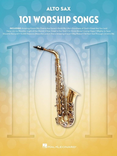 [504265] 101 Worship Songs - Altsaxophon