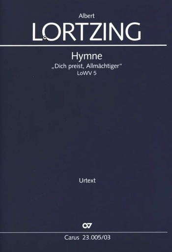 [504655] Hymne "Dich preist, Allmächtiger" LoWV 5