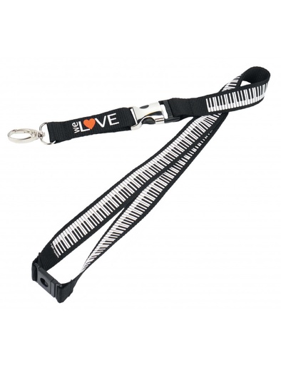 [504686] Lanyard "We love Keyboard"