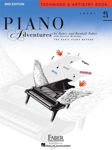 [505342] Piano Adventures Technique & Artistry Book Level 2A