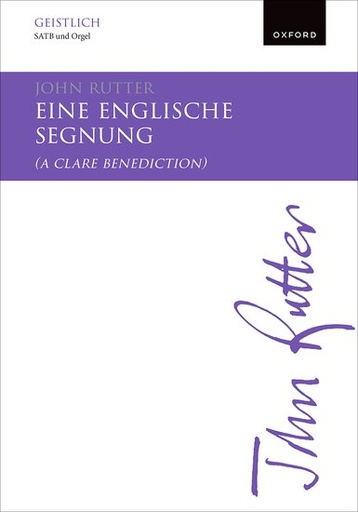 [506159] Eine englische Segnung / A clare benediction