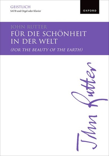 [506160] Für die Schönheit in der Welt / For the beauty of the earth