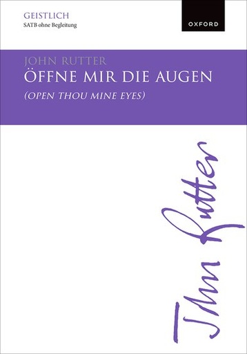 [506162] Öffne mir die Augen / Open thou mine eyes