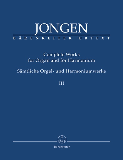 [506198] Sämtliche Orgel- und Harmoniumwerke Band 3