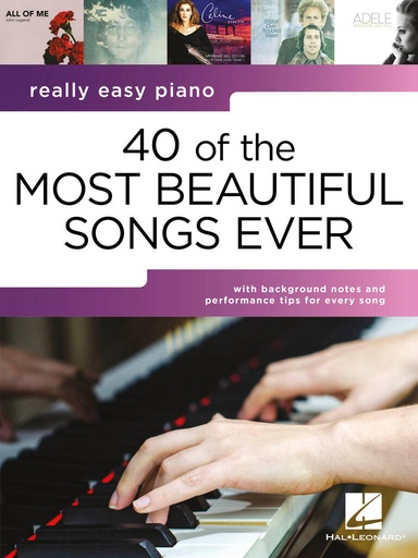 [508846] 40 of the most beautiful Songs ever - Really Easy Piano