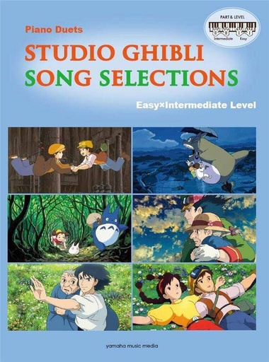 [508859] Studio Ghibli Song Selection - Piano Duet