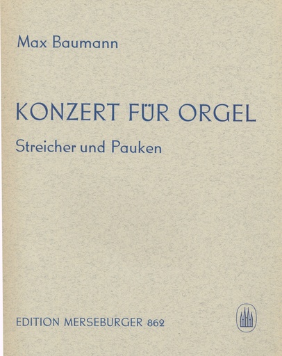 [508897] Konzert für Orgel, Streicher und Pauken