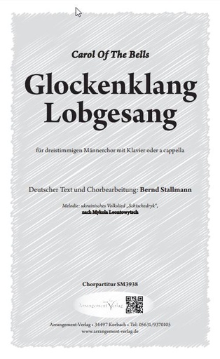 [508963] Glockenklang, Lobgesang (Carol of the Bells)