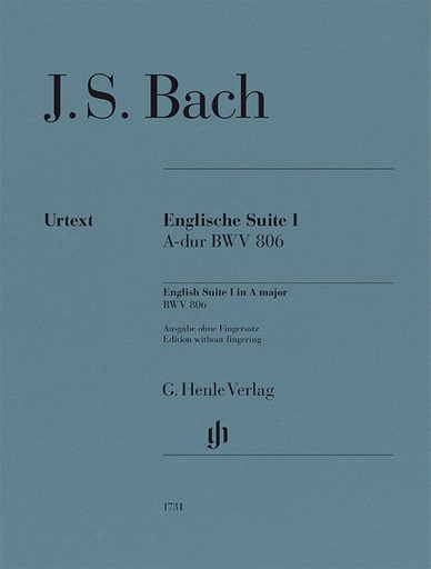 [509430] Englische Suite I A-Dur BWV 806