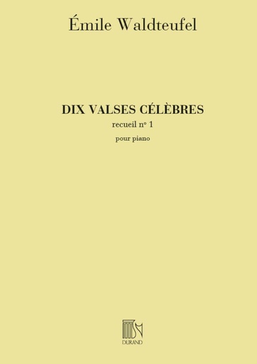 [509461] 10 Valses Celebres Volume 1