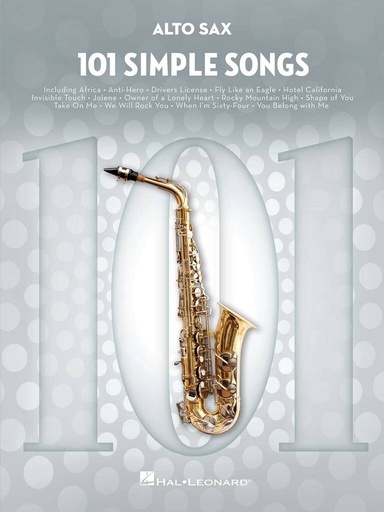 [509496] 101 Simple Songs - Altsaxophon