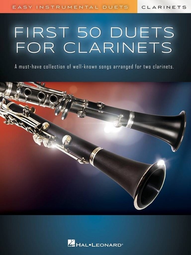 [509504] First 50 Duets for Clarinets