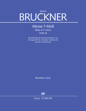 [509558] Messe in f-moll WAB 28